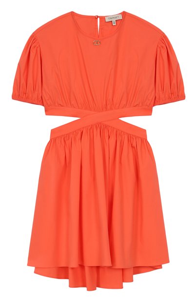 Хлопковое платье TWINSET, арт. 251GJ2427