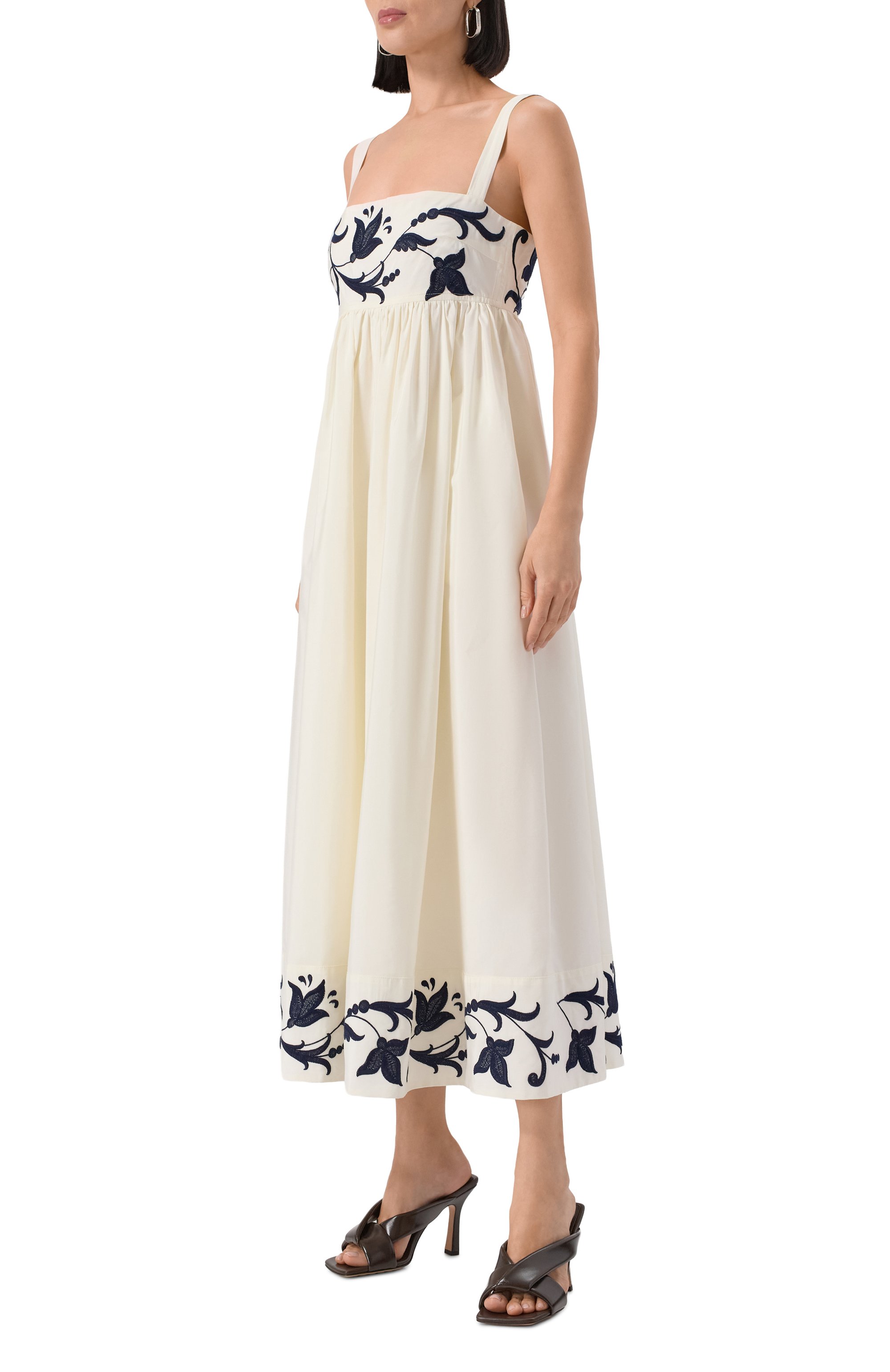 Платье из хлопка и шелка MVST, арт. 25E/X2P/0/H111/0206, фото 3