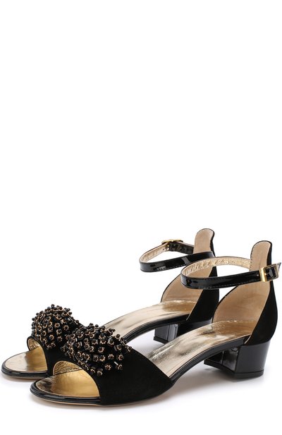 Кожаные босоножки с декором на ремешке MISSOURI, арт. 53270 A/35-39, фото 1