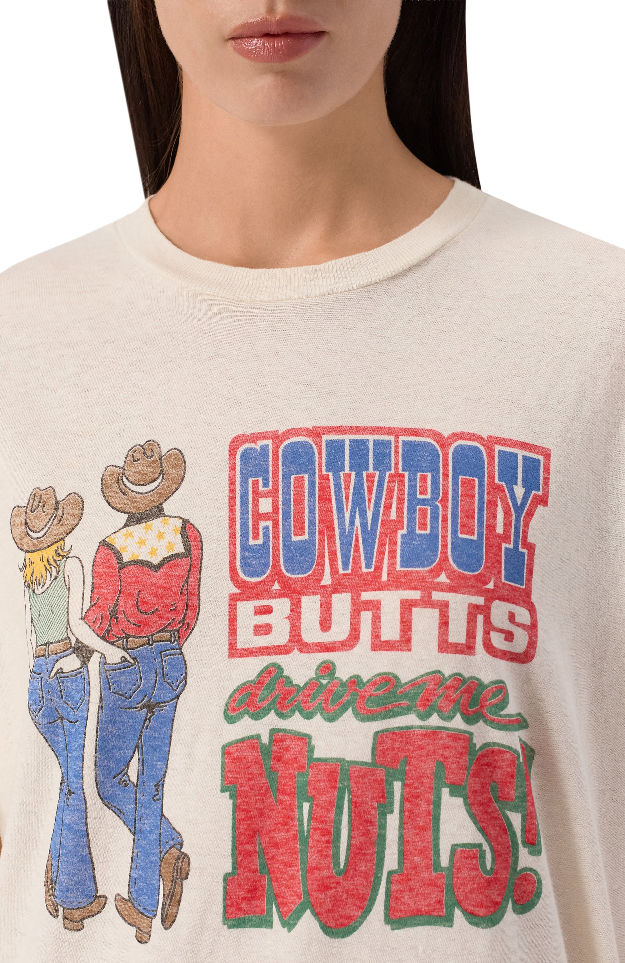 Хлопковая футболка RE/DONE, арт. 024-02WBFG001, фото 5