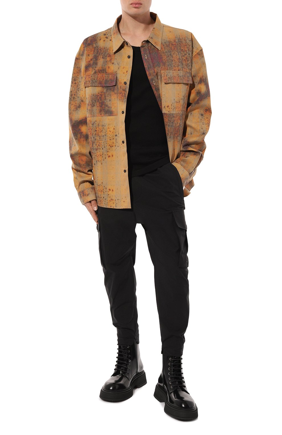 Хлопковые брюки-карго DSQUARED2, арт. S74KB0805/S53578, фото 2