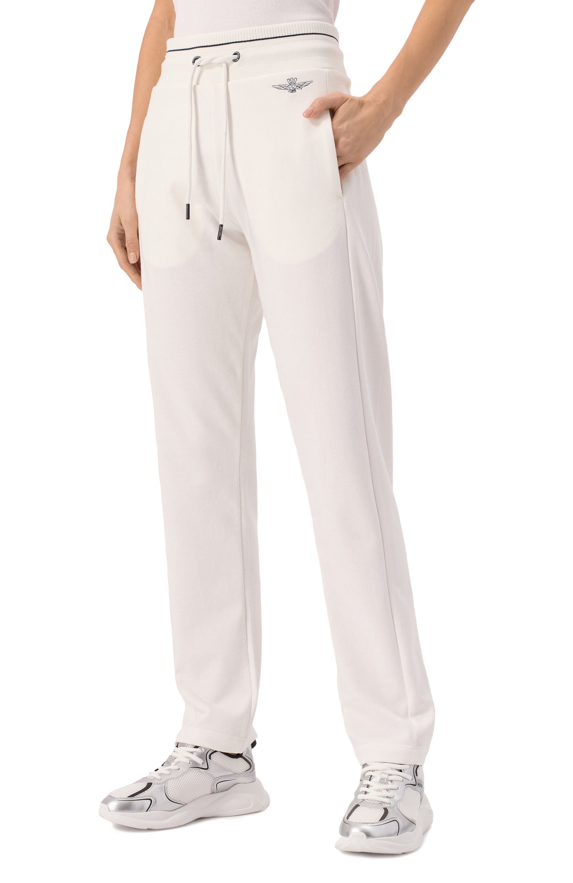 Хлопковые брюки AERONAUTICA MILITARE, арт. PF966DF582, фото 3