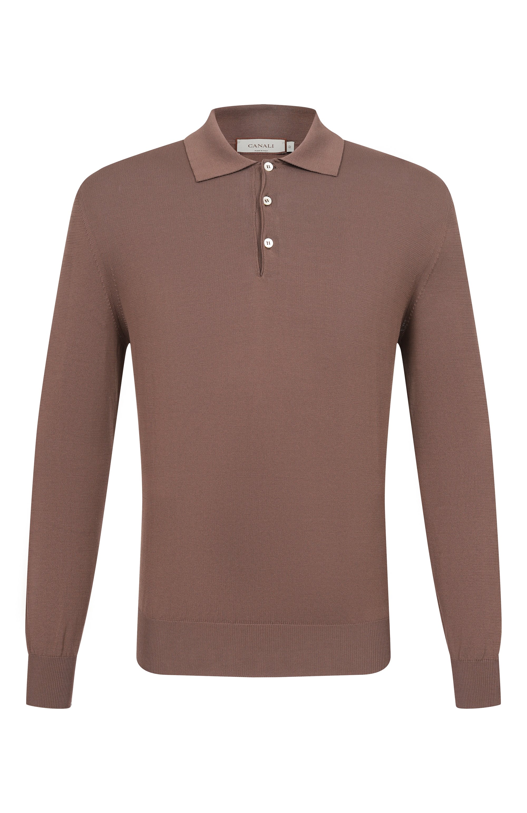 Хлопковое поло CANALI, арт. C0017/MK02459, фото 1