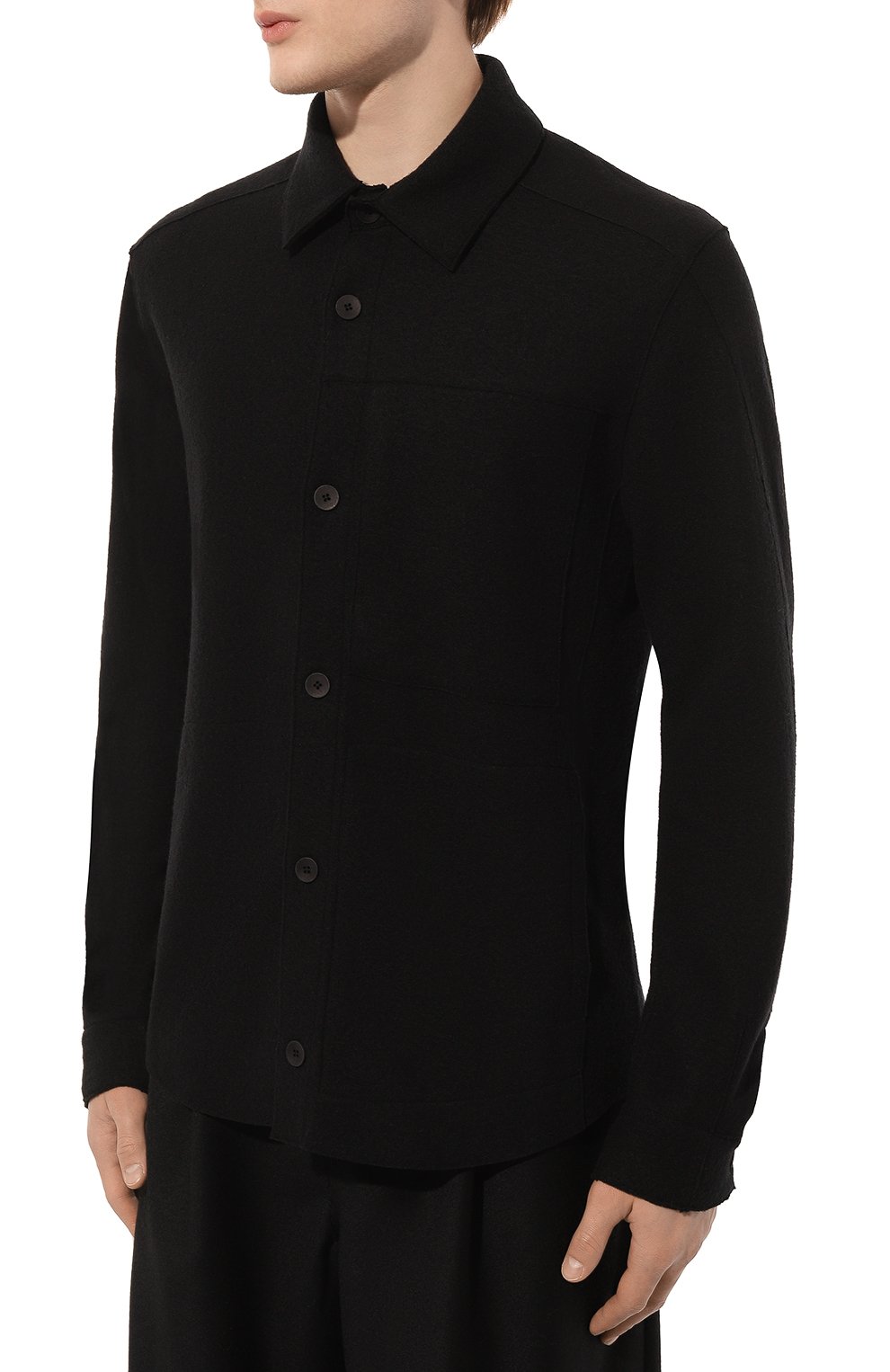 Шерстяная куртка-рубашка TRANSIT, арт. CFUTRYK203, фото 3