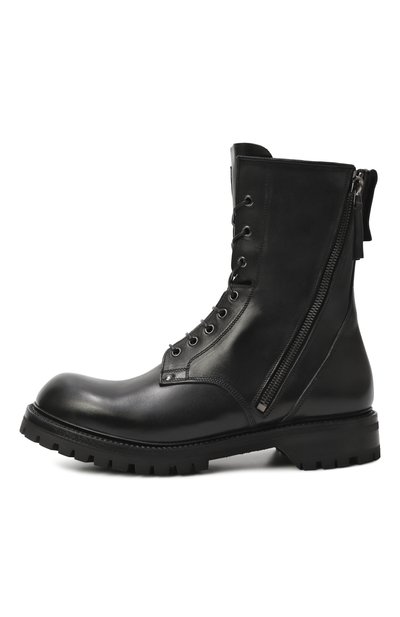 Кожаные ботинки PREMIATA черного цвета по цене 86500 руб., арт. 32347/ELBA, фото 4 Кожаные ботинки PREMIATA, арт. 32347/ELBA, фото 4