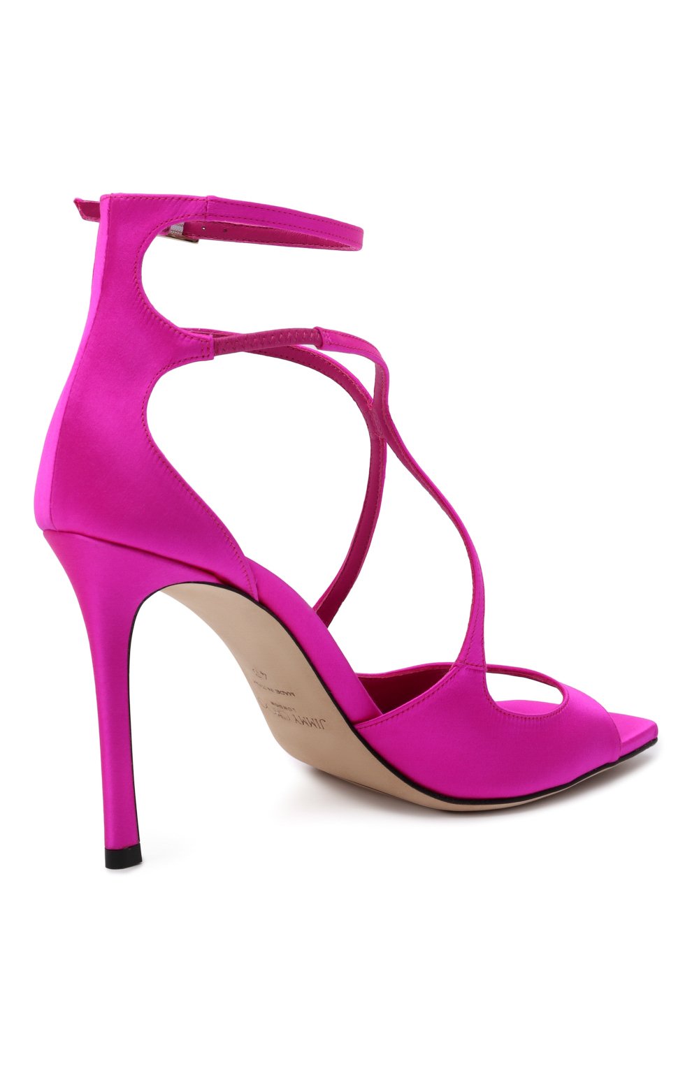 Текстильные босоножки azia 95 JIMMY CHOO, арт. AZIA 95/SAT, фото 5