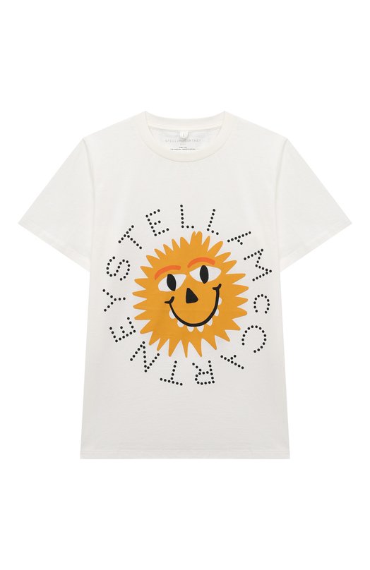 Хлопковая футболка Stella McCartney