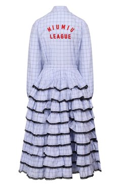 Хлопковое платье MIU MIU, арт. MF4084-1YJG-F0012, фото 2