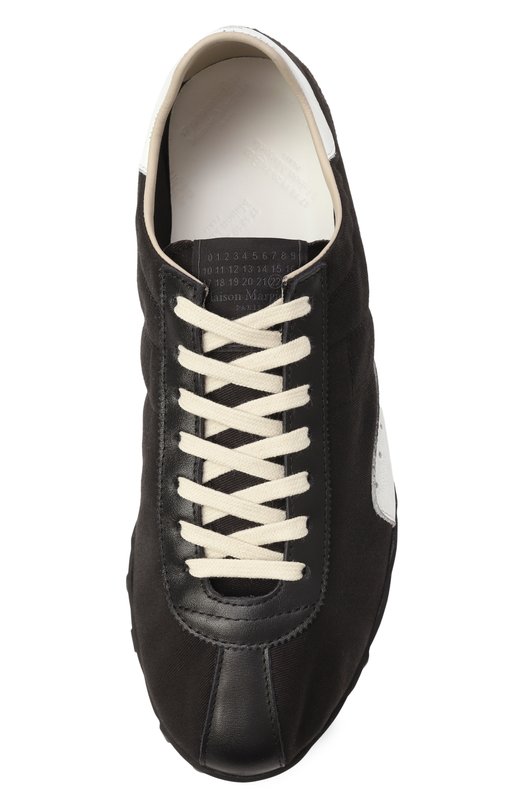 Комбинированные кроссовки Sprinters Maison Margiela S58WS0264/P8190 Чёрный  S58WS0264/P8190 Фото 6