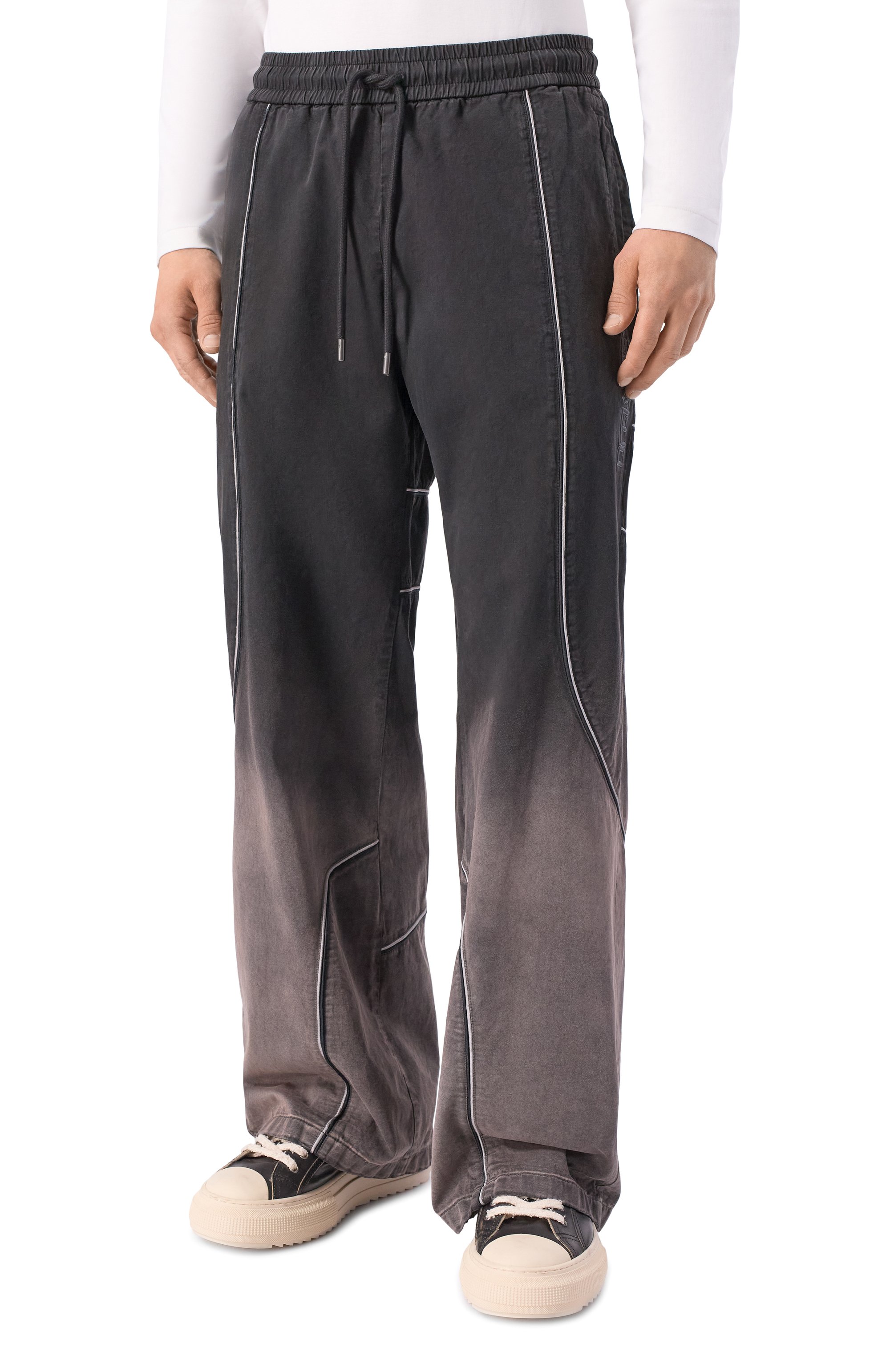 Хлопковые брюки OFF-WHITE, арт. 0MCJ03LS26FAB001, фото 3
