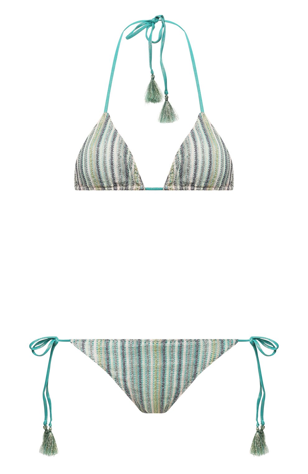 Раздельный купальник MISSONI голубого цвета по цене 33650 руб., арт. MMP00006/BR004B, фото 1 Раздельный купальник MISSONI, арт. MMP00006/BR004B, фото 1