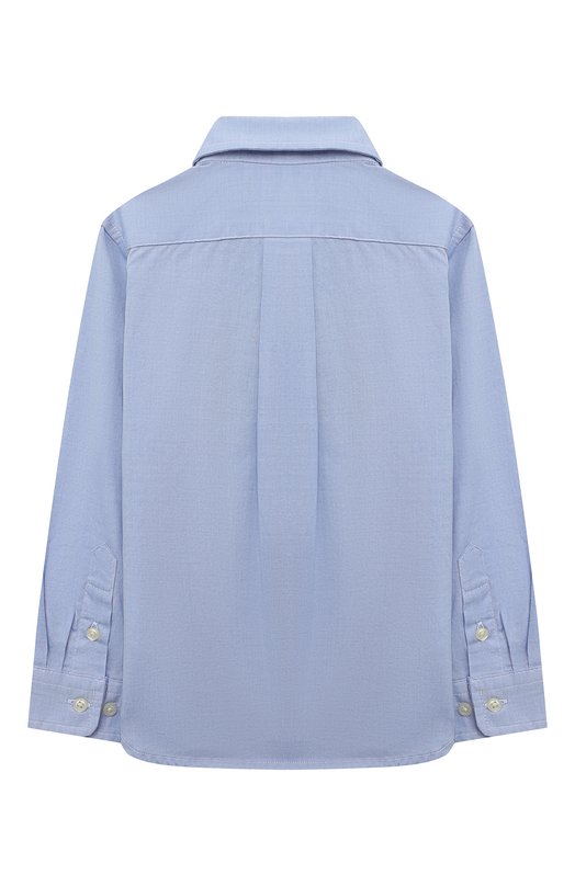 Хлопковая рубашка Ralph Lauren Голубой, фото 2