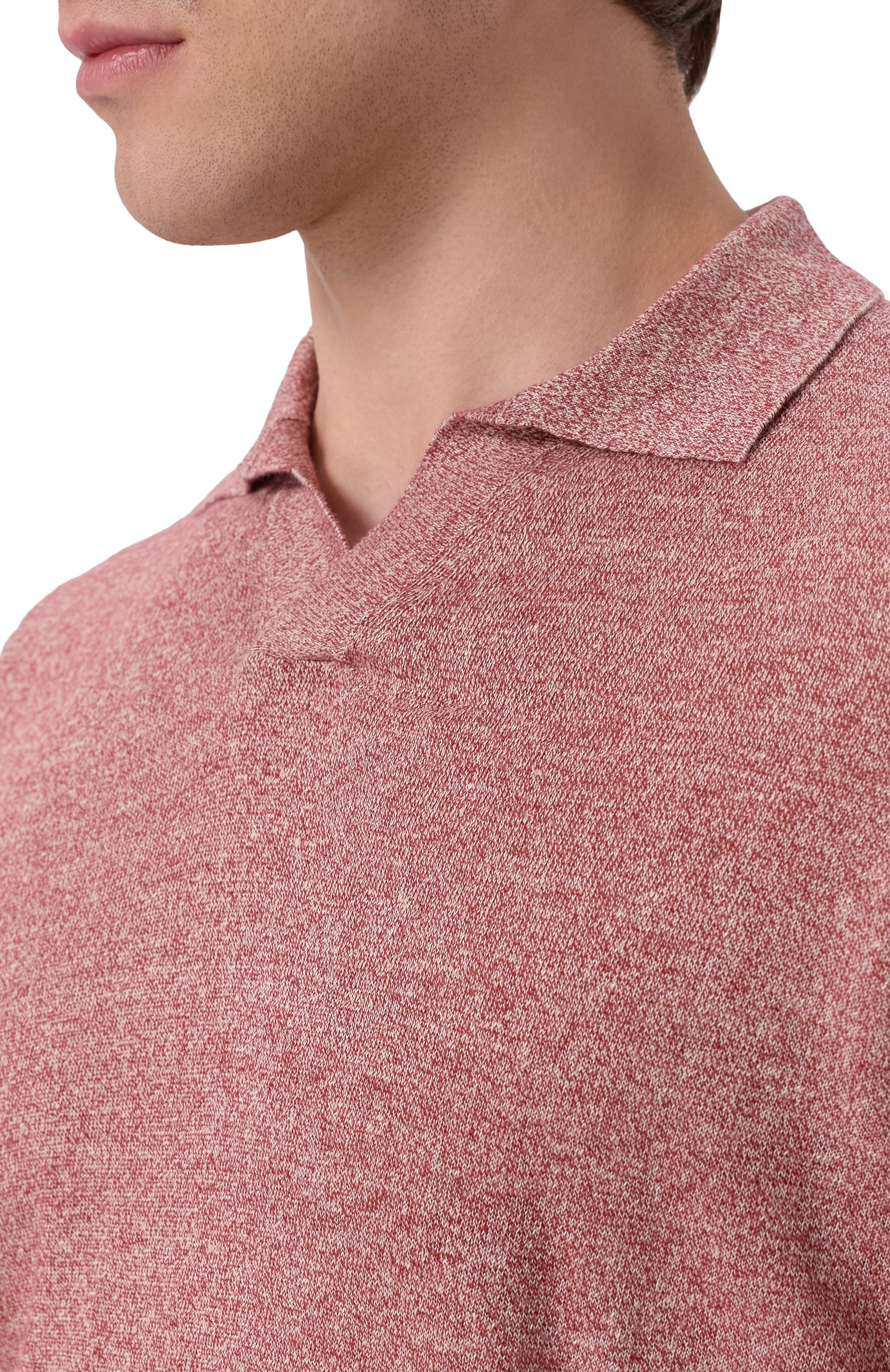 Поло изо льна и хлопка ANDREA CAMPAGNA, арт. PL1MCSK/LC14R, фото 5