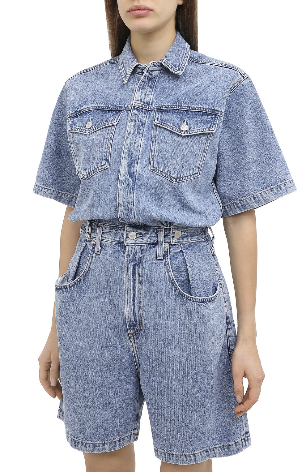 Джинсовый комбинезон AGOLDE, арт. A8014-983, фото 3