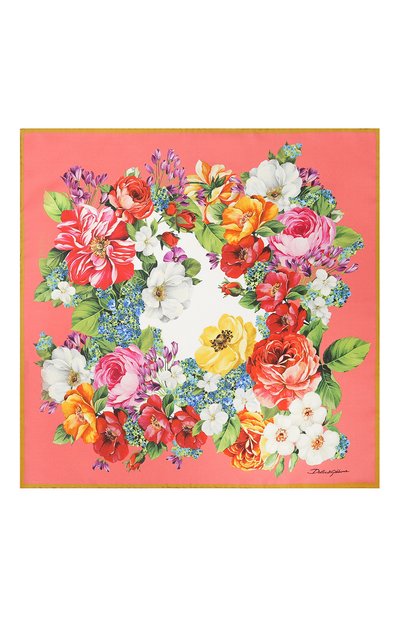 Шелковый платок DOLCE & GABBANA, арт. FN093R/GDS50, фото 2