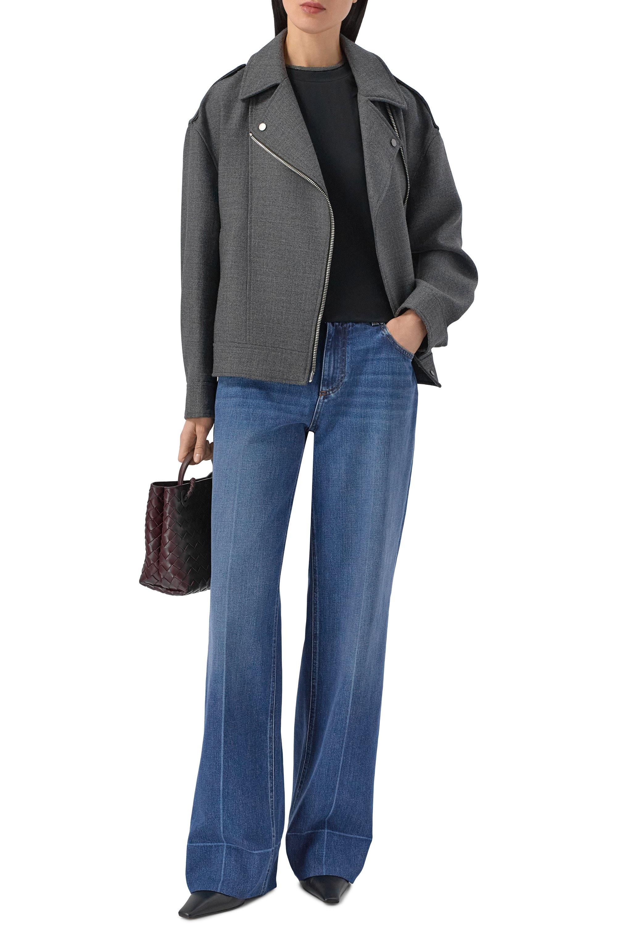 Хлопковый топ BRUNELLO CUCINELLI, арт. MPT18BD200, фото 2