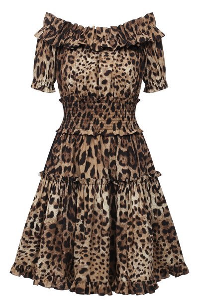 Женское хлопковое платье DOLCE & GABBANA, арт. F6A0UT/HS5E3