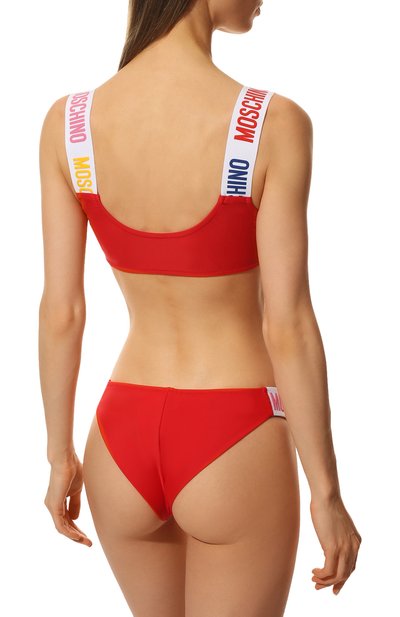 Бра-топ MOSCHINO красного цвета по цене 12850 руб., арт. V5724/5211, фото 3 Бра-топ MOSCHINO, арт. V5724/5211, фото 3