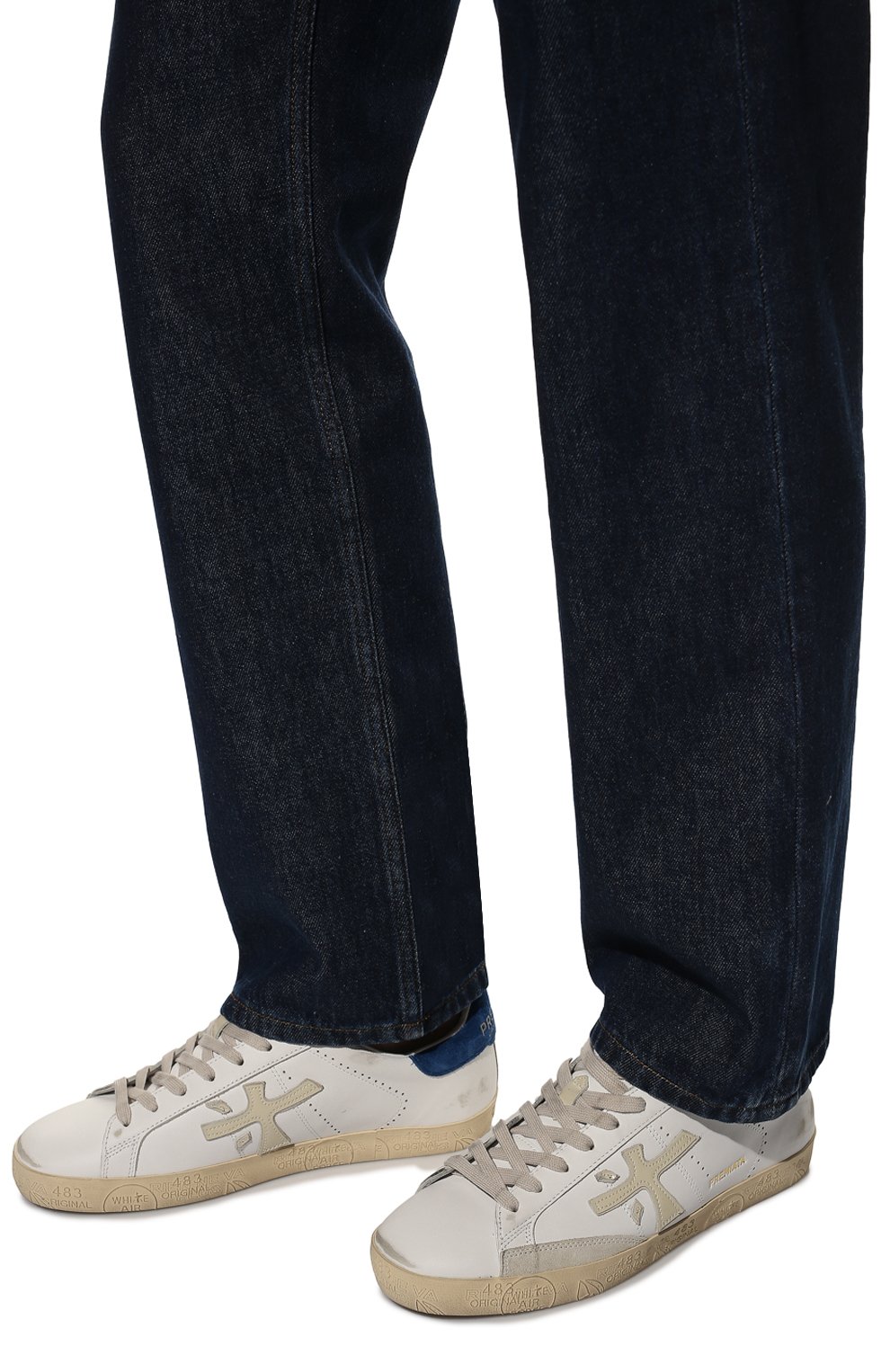 Кожаные кеды steven PREMIATA, арт. STEVEN/VAR5122, фото 3