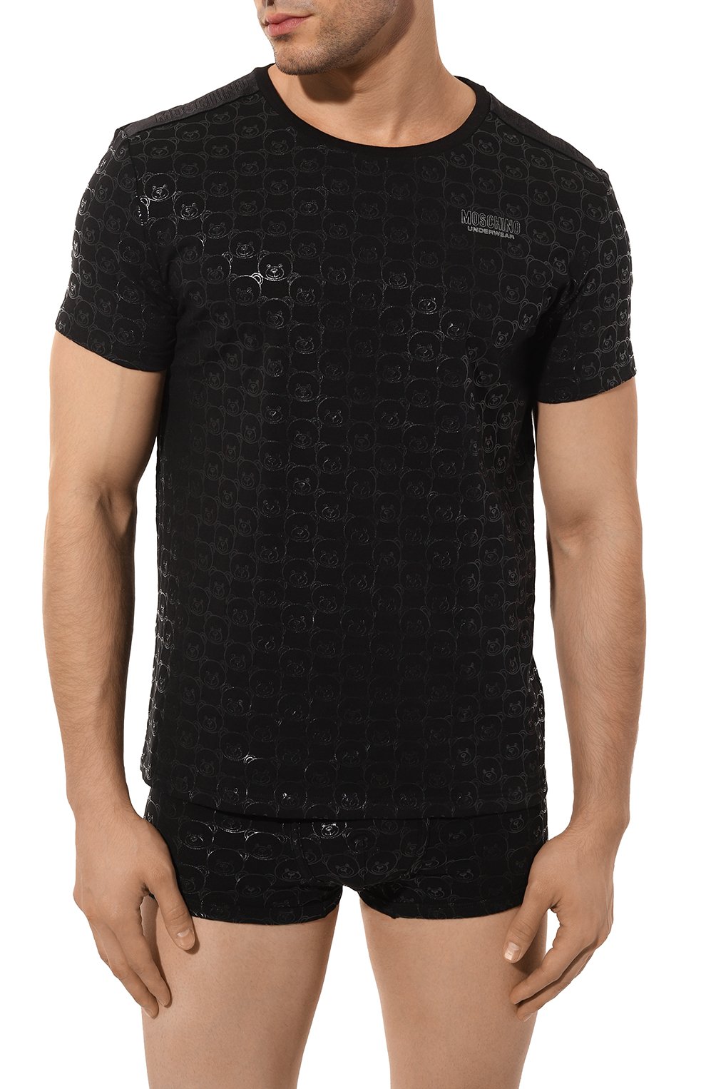 Хлопковая пижама MOSCHINO, арт. A2102/4414, фото 3