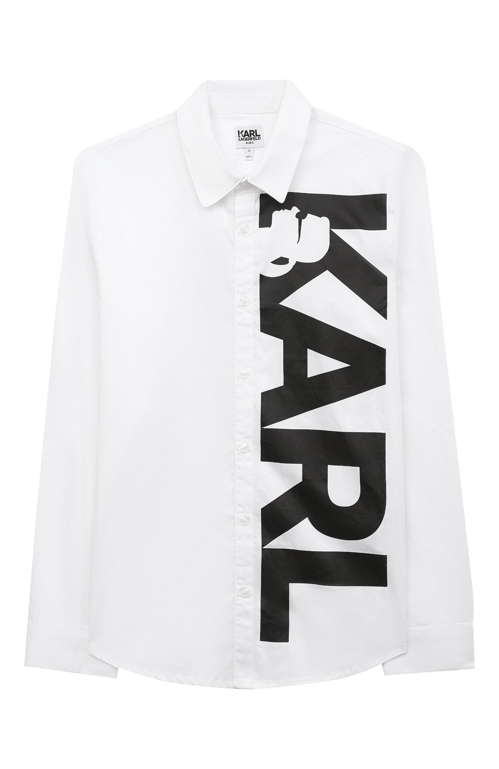 Хлопковая рубашка KARL LAGERFELD KIDS, арт. Z25257, фото 1