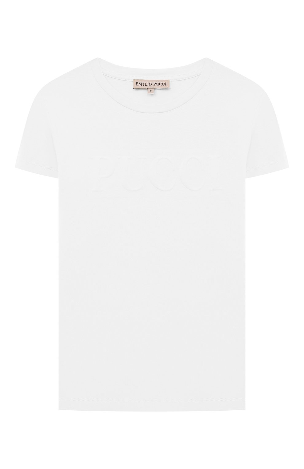 Хлопковая футболка EMILIO PUCCI, арт. 9Q8121, фото 1