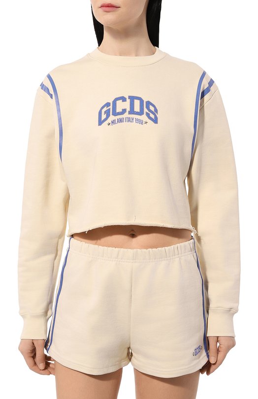 Хлопковый свитшот GCDS 3