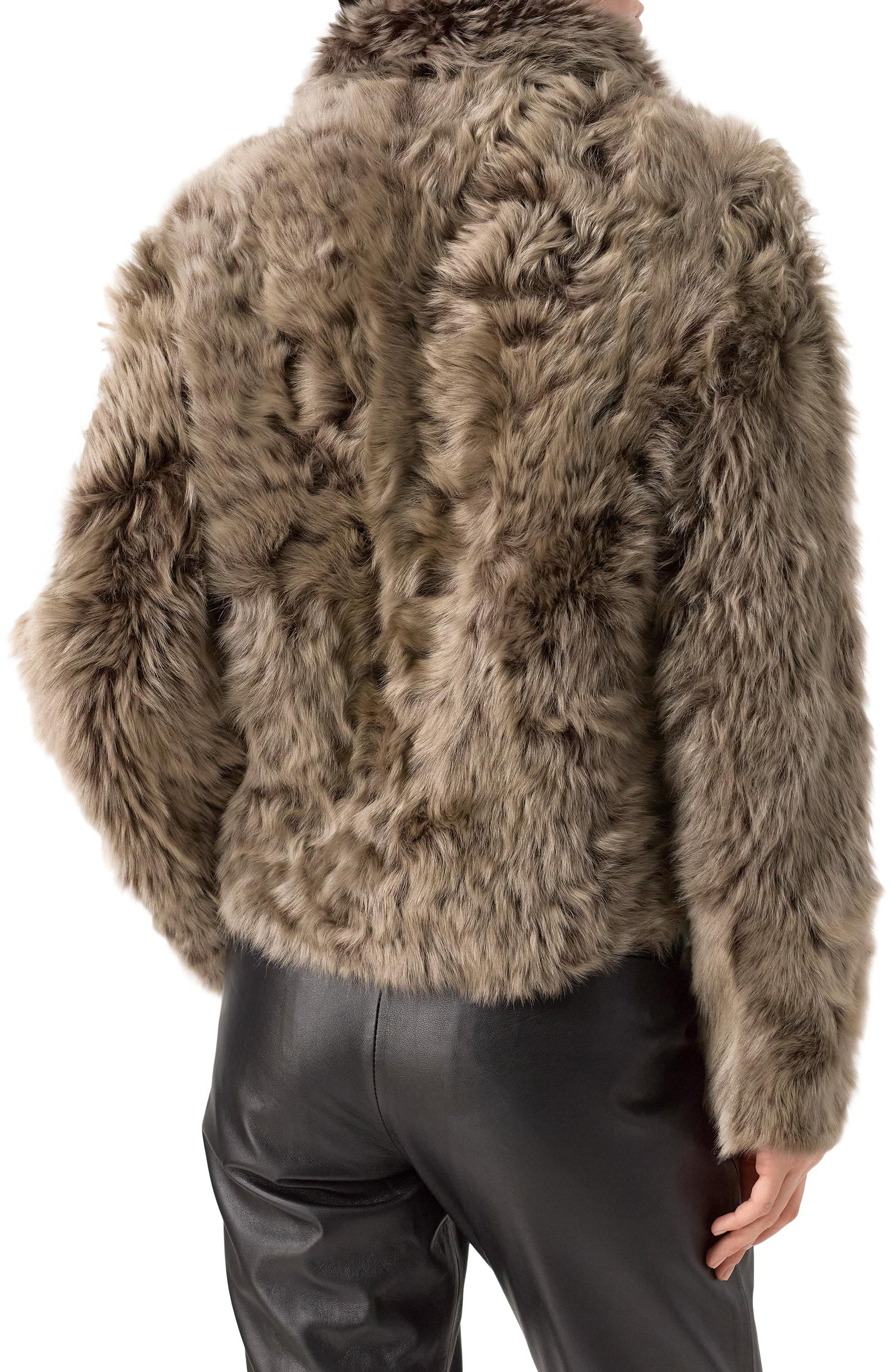 Дубленка из овчины YVES SALOMON, арт. 25WYV60868MERL, фото 4