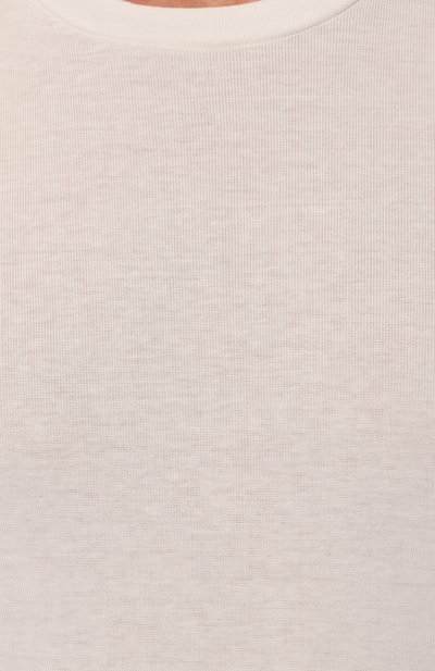 Джемпер из лиоцелла и хлопка TOM FORD белого цвета по цене 38300 руб., арт. JMT001/JCS003, фото 5 Джемпер из лиоцелла и хлопка TOM FORD, арт. JMT001/JCS003, фото 5