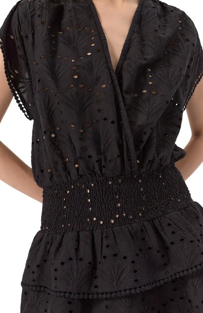 Хлопковое платье MELISSA ODABASH, арт. JESS CR_COTTON, фото 5