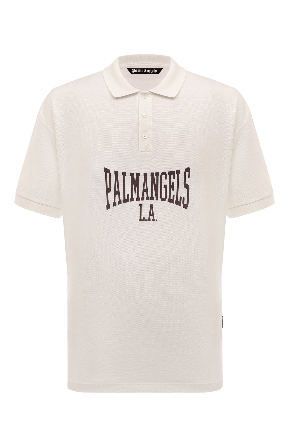 Хлопковое поло PALM ANGELS, арт. PMGB012F24FAB001, фото 1