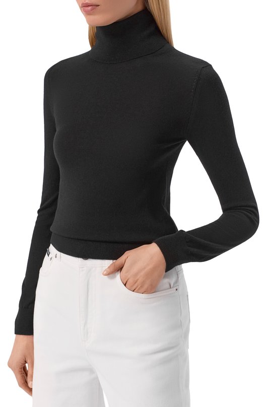 Кашемировая водолазка Loro Piana FAM9382 Чёрный  FAM9382 Фото 3