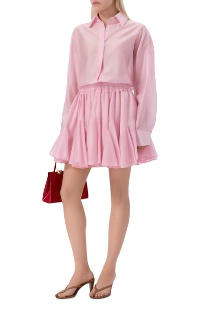 Рубашка FLASHIN розового цвета по цене 24000 руб., арт. FS26SBBO, фото 2 Рубашка FLASHIN, арт. FS26SBBO, фото 2