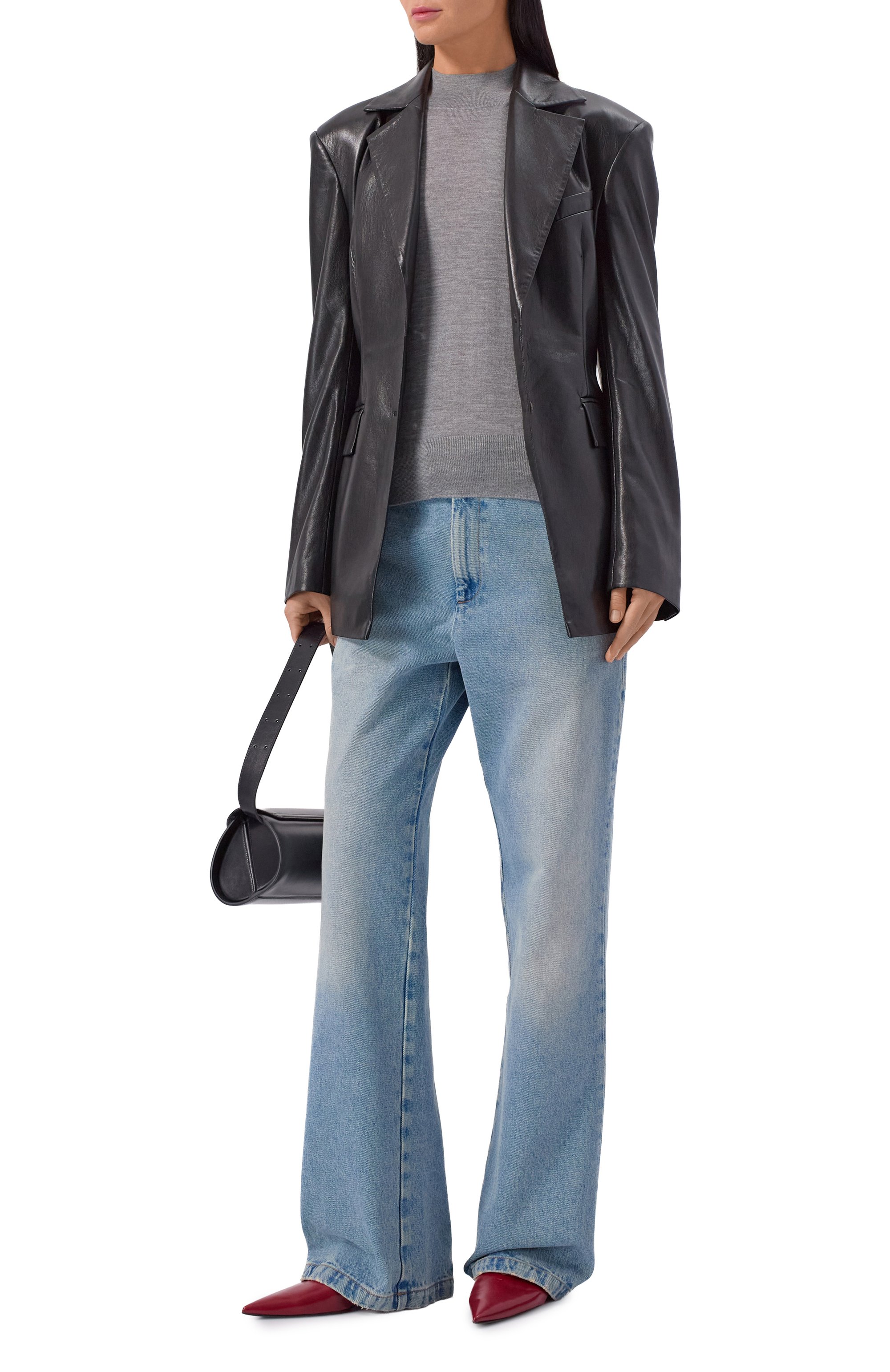 Пуловер из кашемира и шерсти JIL SANDER, арт. J01GP0004-J14501, фото 2