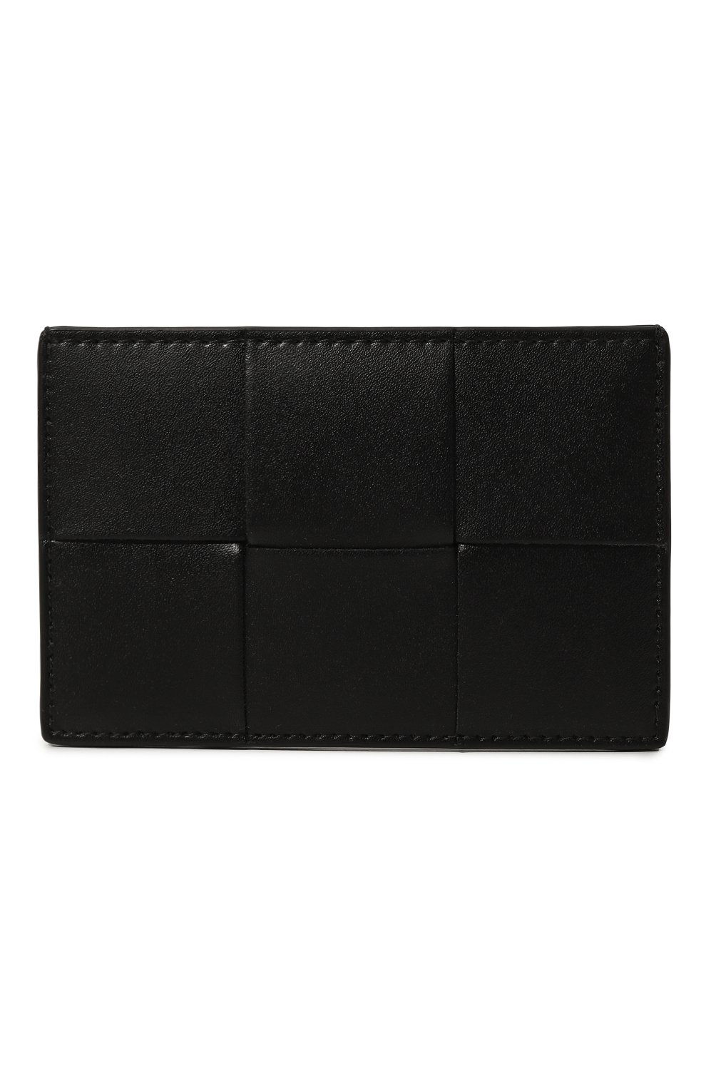 Кожаный футляр для кредитных карт BOTTEGA VENETA черного цвета по цене 41450 руб., арт. 649597/VBWD3, фото 1 Кожаный футляр для кредитных карт BOTTEGA VENETA, арт. 649597/VBWD3, фото 1