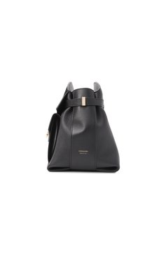 Женская сумка multipocket hug large FERRAGAMO черного цвета, арт. 219983/784189 | Фото 4 (Размер: large; Материал: Натуральная кожа)