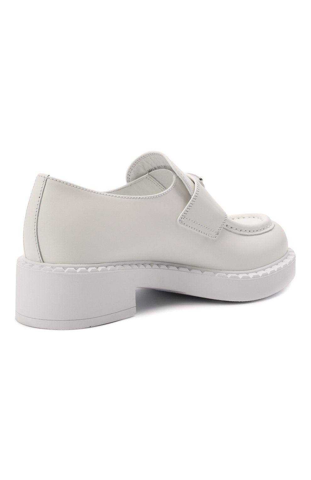 Кожаные лоферы PRADA, арт. 1D246M-ULS-F0009-B050, фото 5