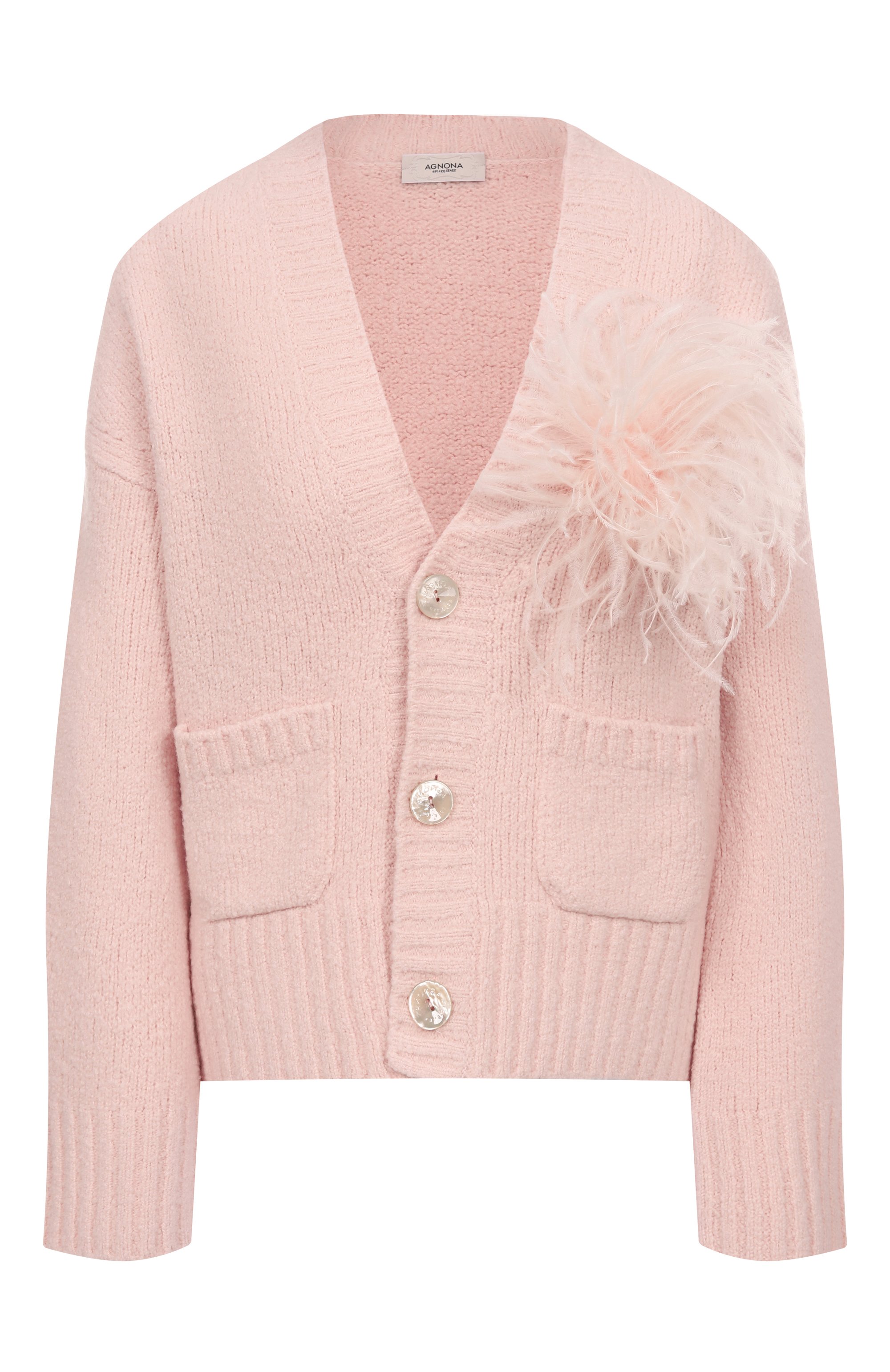 Шерстяной кардиган AGNONA, арт. K410088E/0A050NE, фото 1