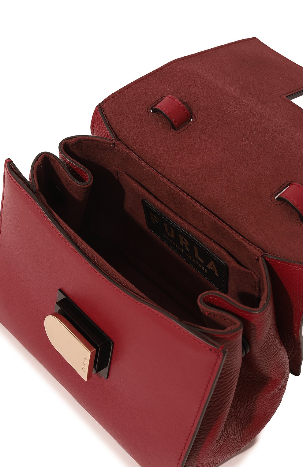 Сумка furla emma mini FURLA красного цвета по цене 51000 руб., арт. WB00610/BX0053, фото 5 Сумка furla emma mini FURLA, арт. WB00610/BX0053, фото 5