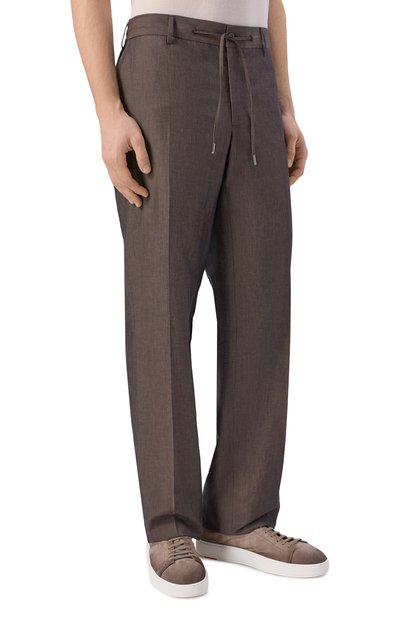 Брюки из хлопка и льна MVST, арт. M26.CSM.T416/802-C0/LINEN, фото 3