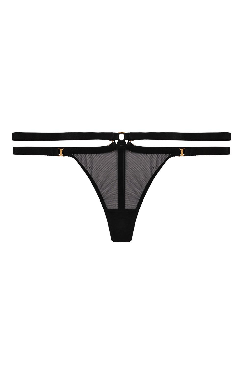 Трусы-стринги BORDELLE черного цвета по цене 12350 руб., арт. SIGT09B, фото 1 Трусы-стринги BORDELLE, арт. SIGT09B, фото 1