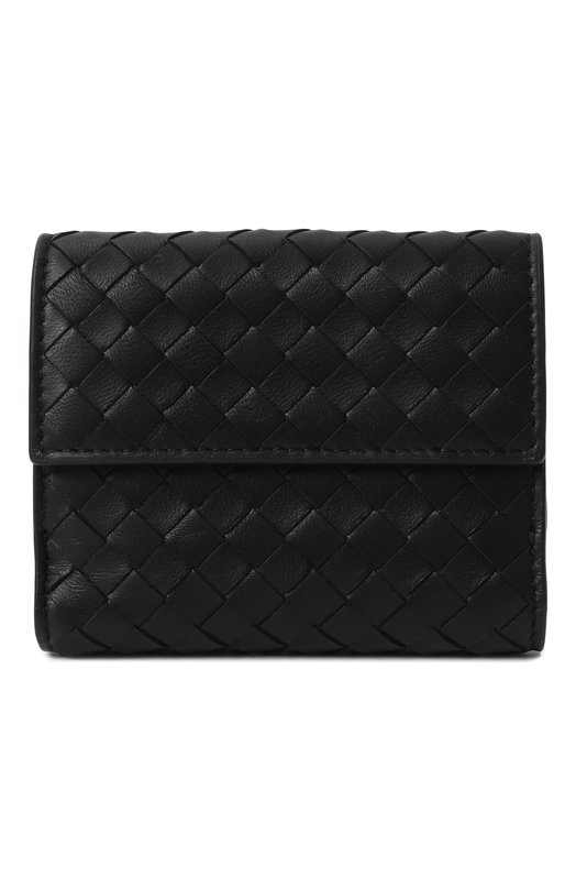 Кожаное портмоне Bottega Veneta 382576/V3UN1 Чёрный 382576/V3UN1