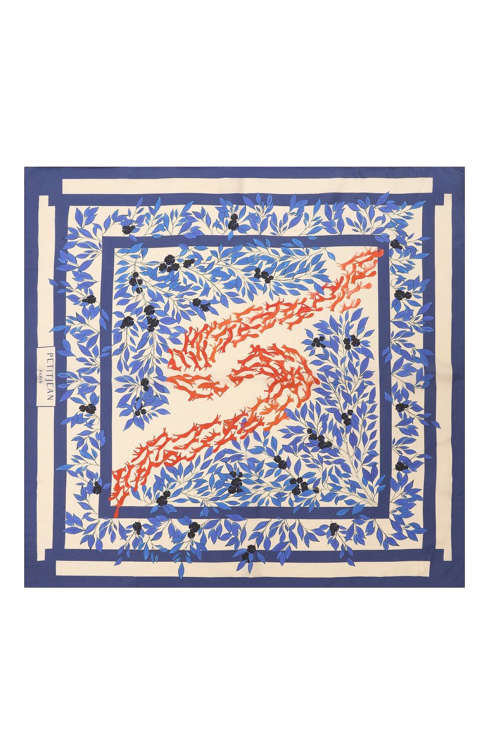 Шелковый платок па-де-де PETITJEAN PARIS, арт. 0С12, фото 4