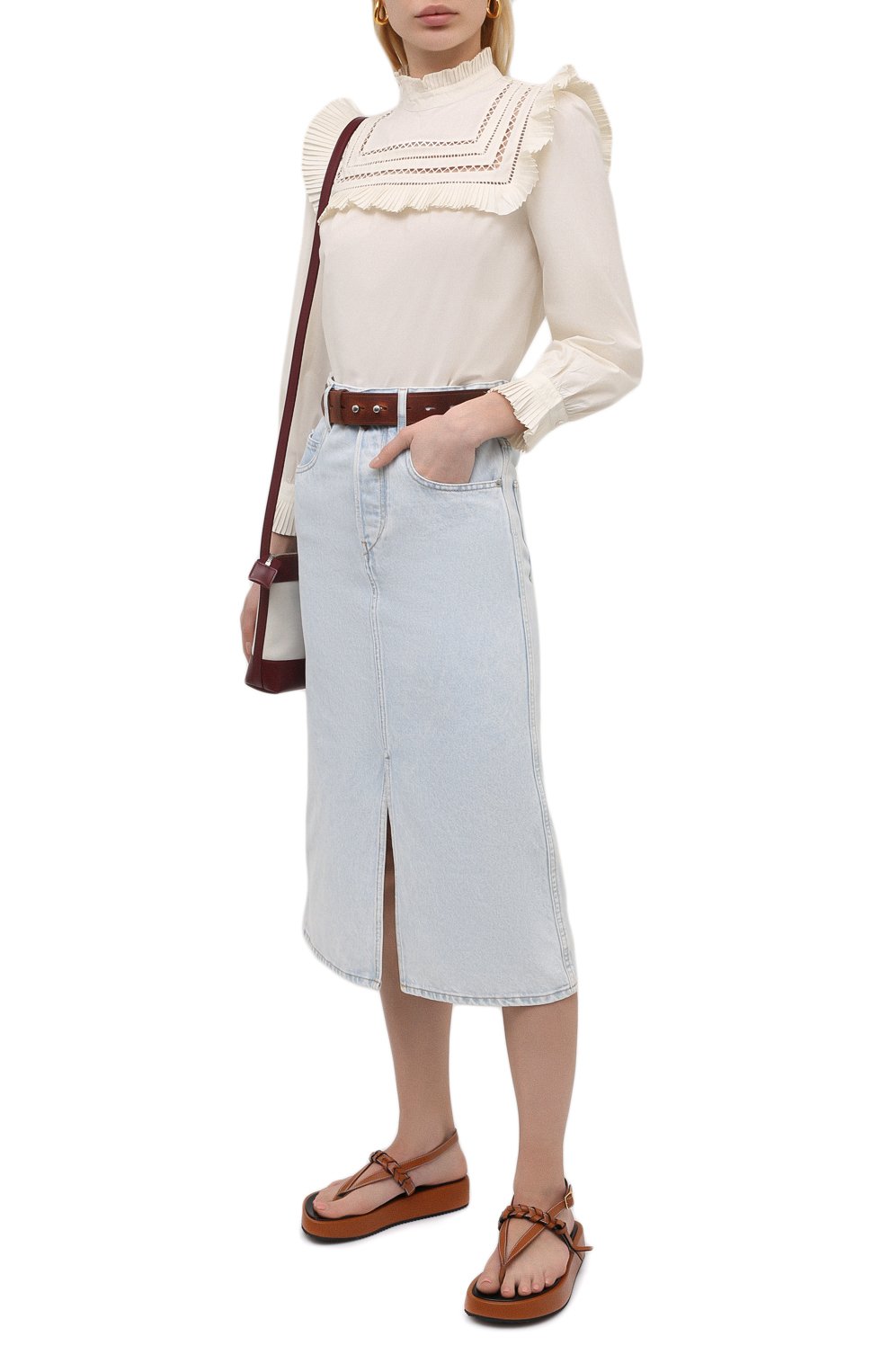 Джинсовая юбка ISABEL MARANT ETOILE, арт. JU1245-21P019E/LAURINA, фото 2