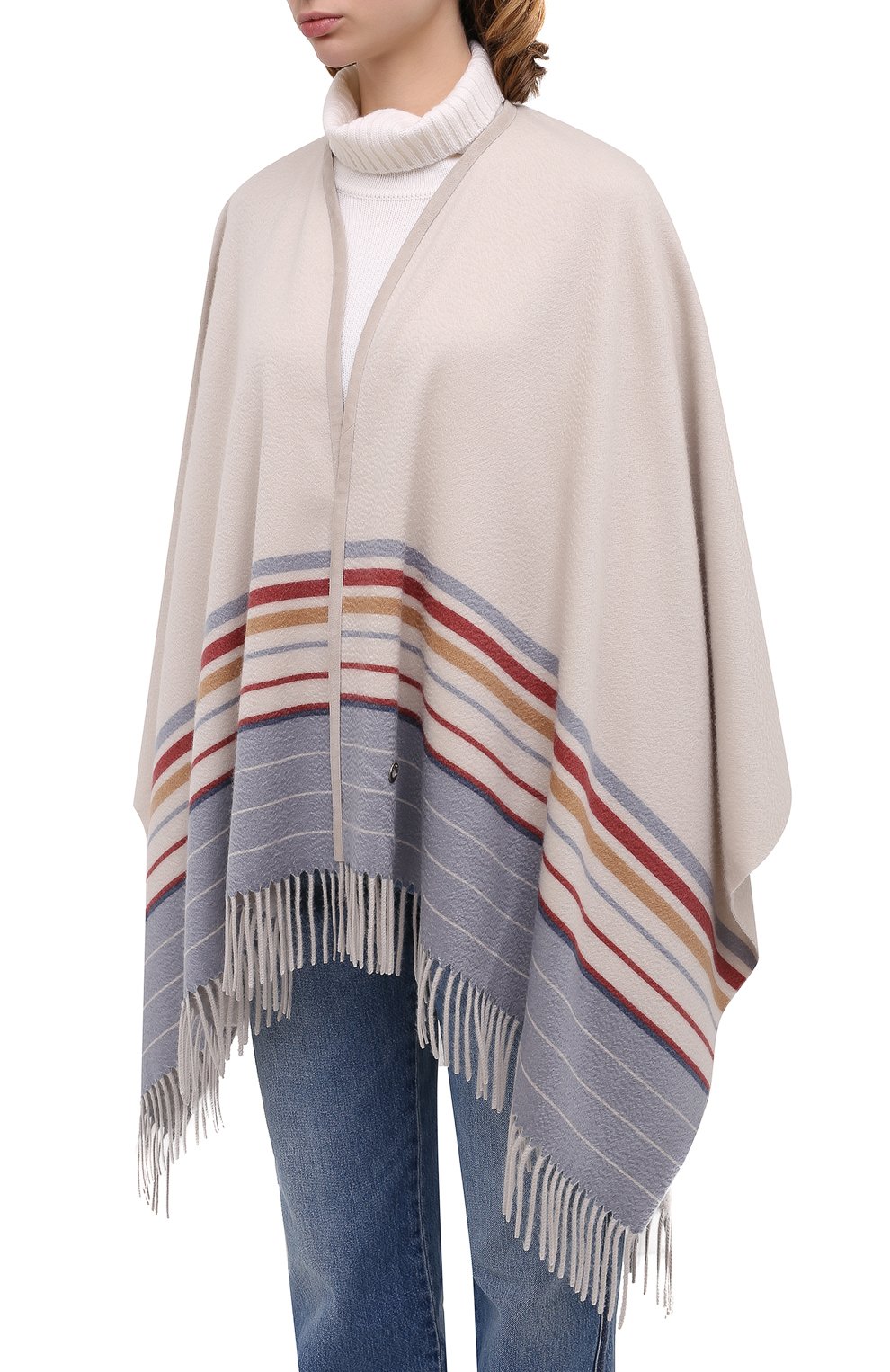 Кашемировая накидка LORO PIANA, арт. FAL3489, фото 4