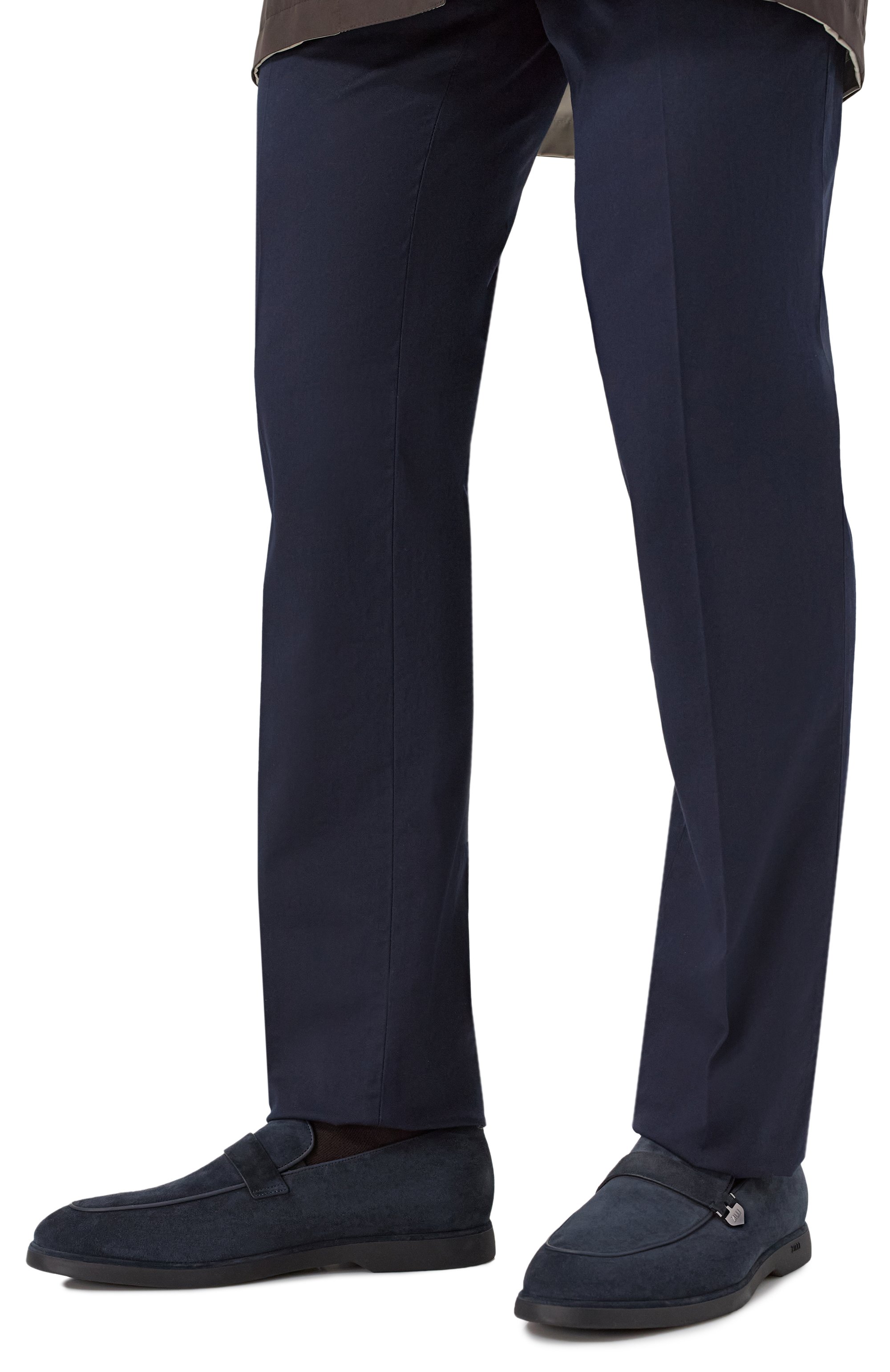 Замшевые лоферы ZILLI, арт. H0148AM1104VZTP02, фото 3