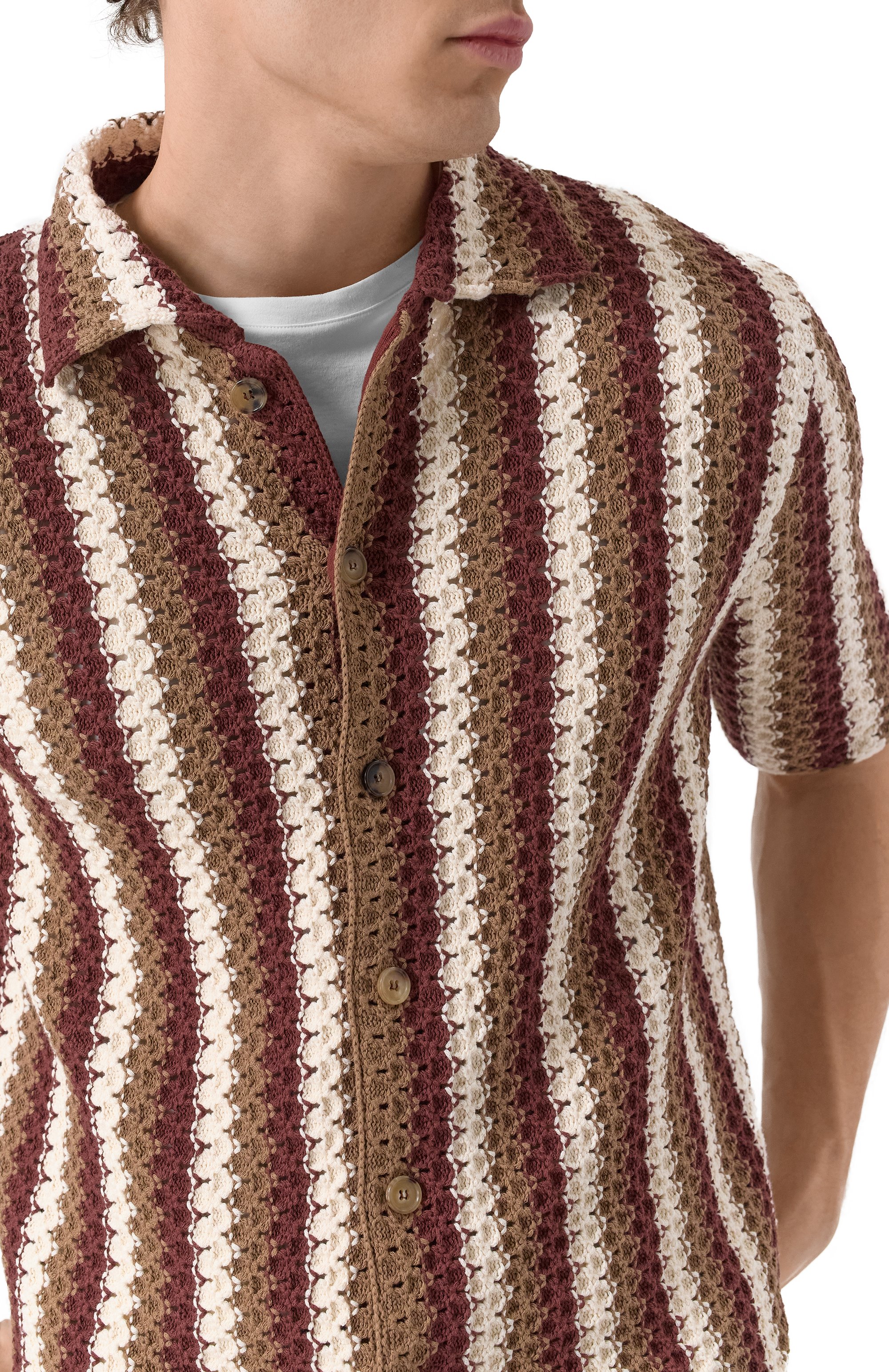 Хлопковая рубашка MVST, арт. 25E/X1P/0/A007/7594, фото 5