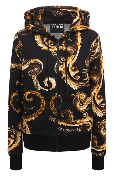 Женский хлопковая толстовка VERSACE JEANS COUTURE, арт. 77HAI306/FS171