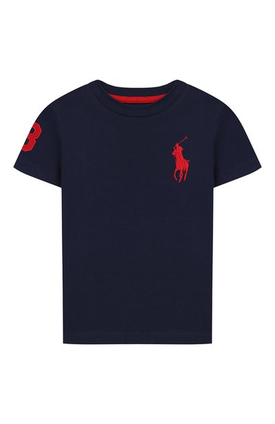 Хлопковая футболка POLO RALPH LAUREN, арт. 321703646, фото 1