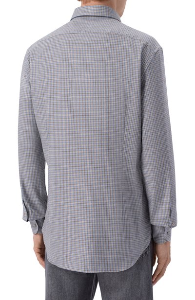 Хлопковая рубашка CORNELIANI, арт. 28P156/2A11133, фото 4